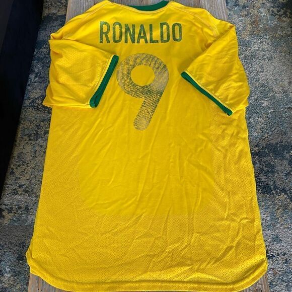 Vintage Ronaldo Jersey Brazil national team size XL - Picture 1 of 7